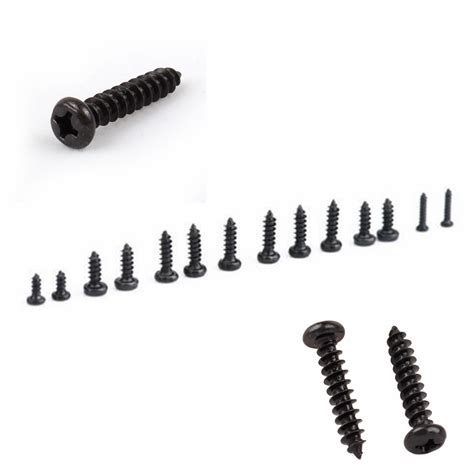 small black self tapping screws